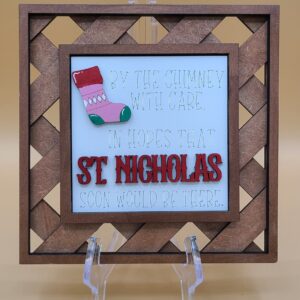 By the chimney with care St. Nicholas