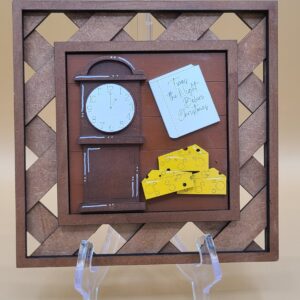 Night Before Christmas Clock