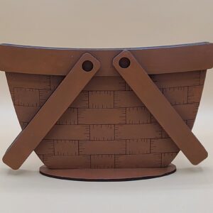Basket base - medium brown