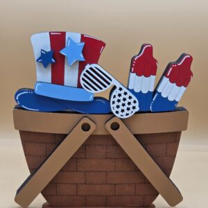 Fourth of July Hat and Sunglasses