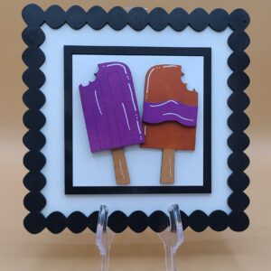 Popsicle and fudge bar
