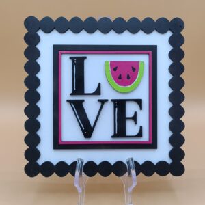 Love with watermelon