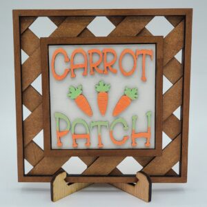 Carrot Patch w/little carrots