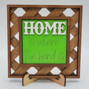 Home is where the herd is (scored)