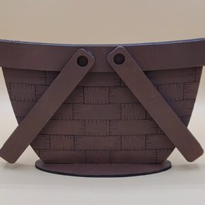 Basket base - dark brown