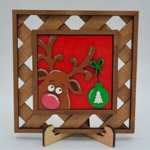 Rudolph with Ornament