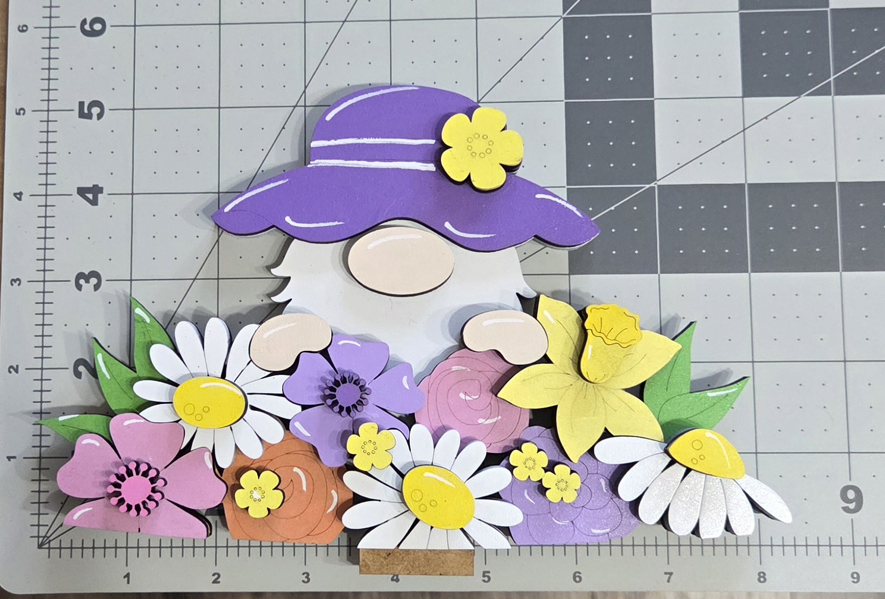 Gnome with Spring Flowers - Image 2
