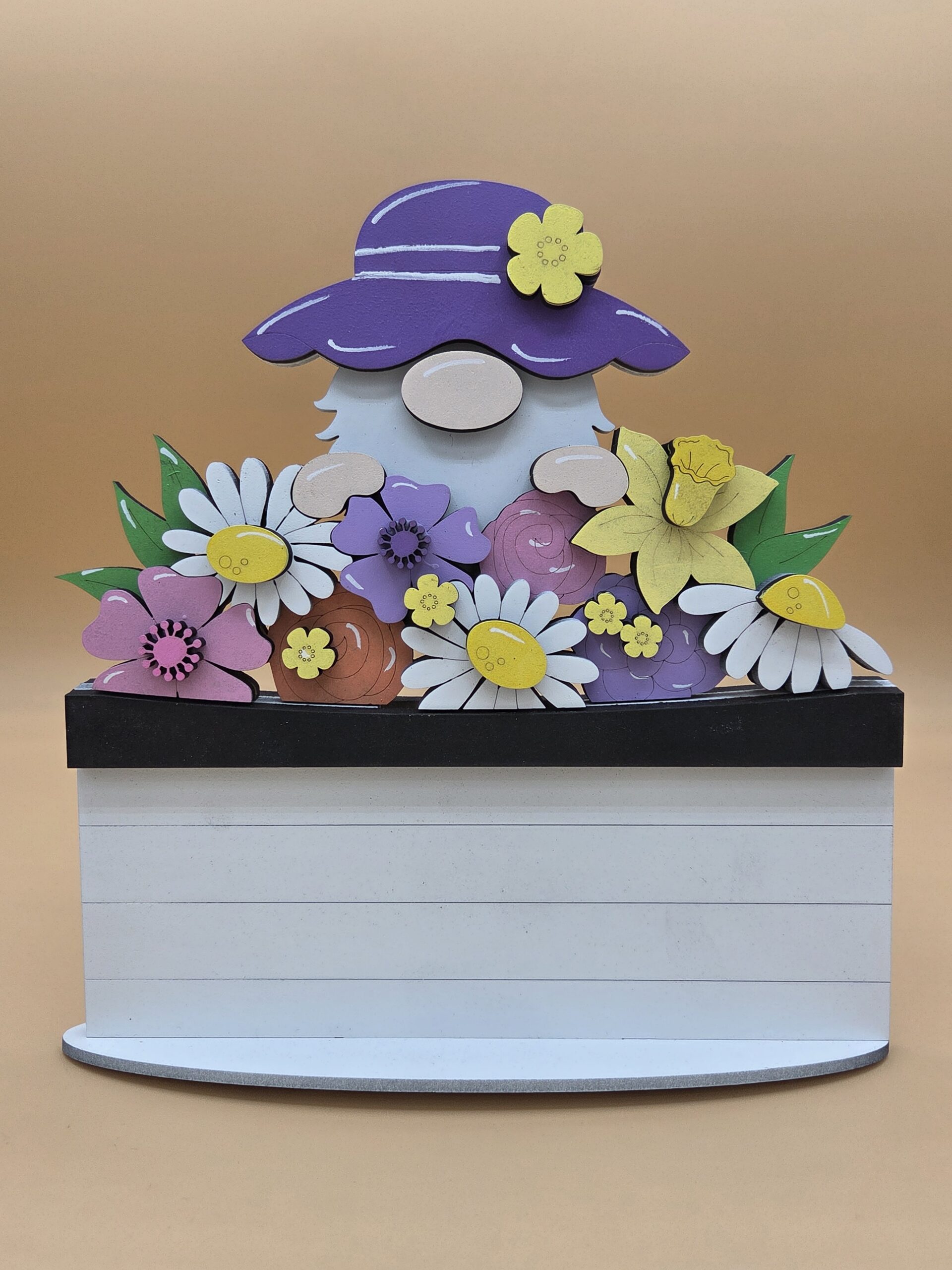 Gnome with Spring Flowers - Image 3