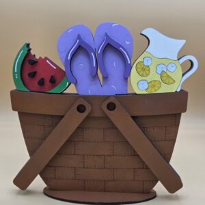 Summer Flip Flops Lemonade Watermelon