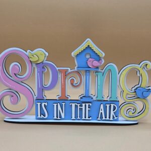 Spring Is In The Air with Birdhouse