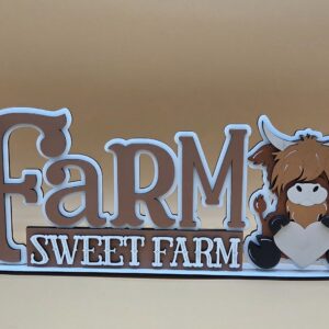 Farm Sweet Farm with Highland